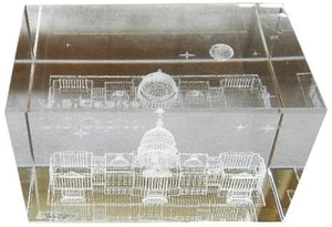 Laser Crystal Paperweights