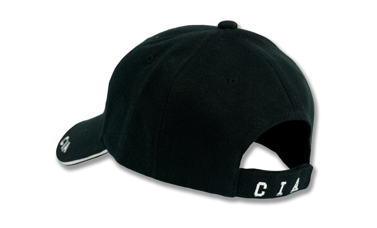 CIA 3D Embroidered Baseball Cap Black Abe s Gifts Washington DC