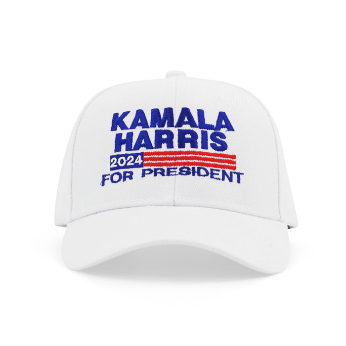 Kamala HARRIS 2024 White BASEBALL CAP