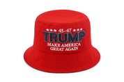Trump 45-47 Maga Bucket Hat Red or White