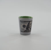 SHOT GLASS $100 BILL