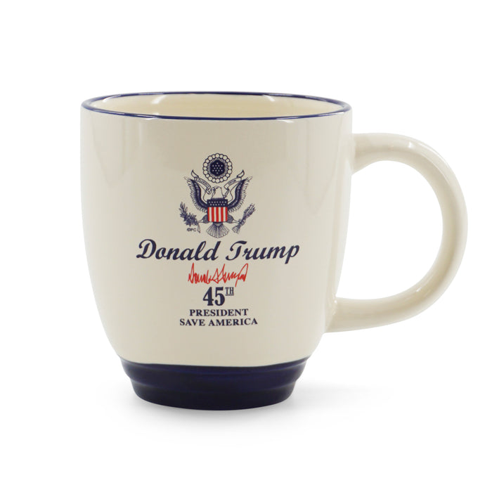 DONALD TRUMP W/ SEAL COFFEE MUG