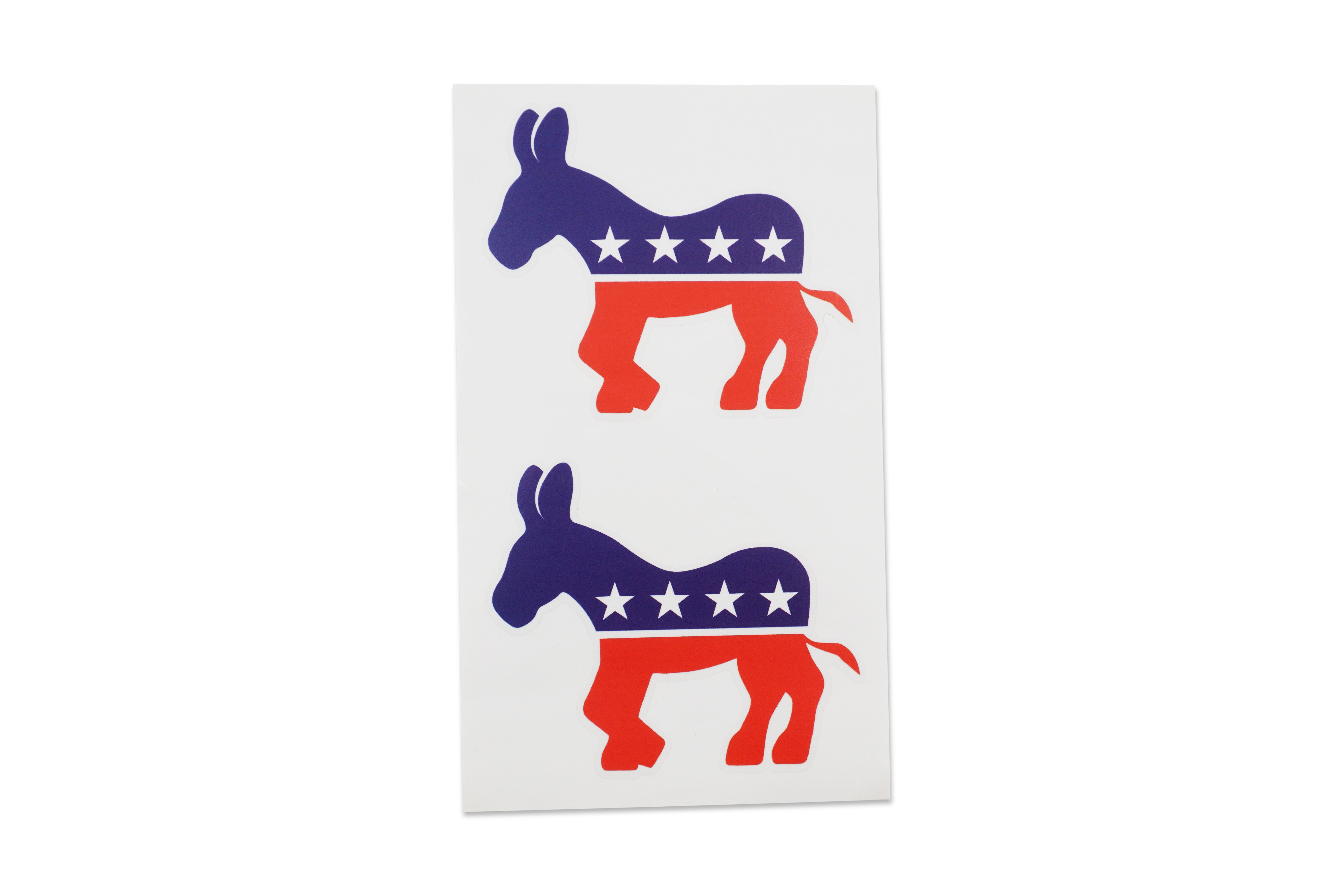 Democratic Rights Sticker Democratic Donkey Sticker 3