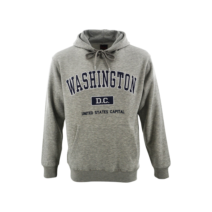 Washington DC Hoodie Sports Design Gray