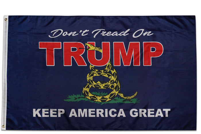 TRUMP DON'T TREAD ON ME FLAG