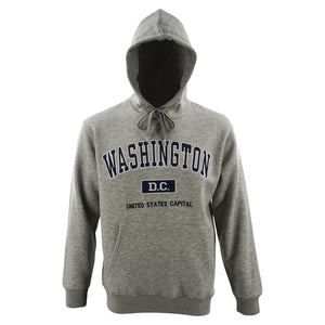 Washington DC Hoodie Sports Design Gray