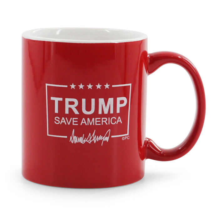 TRUMP SAVE AMERICA COFFEE MUG