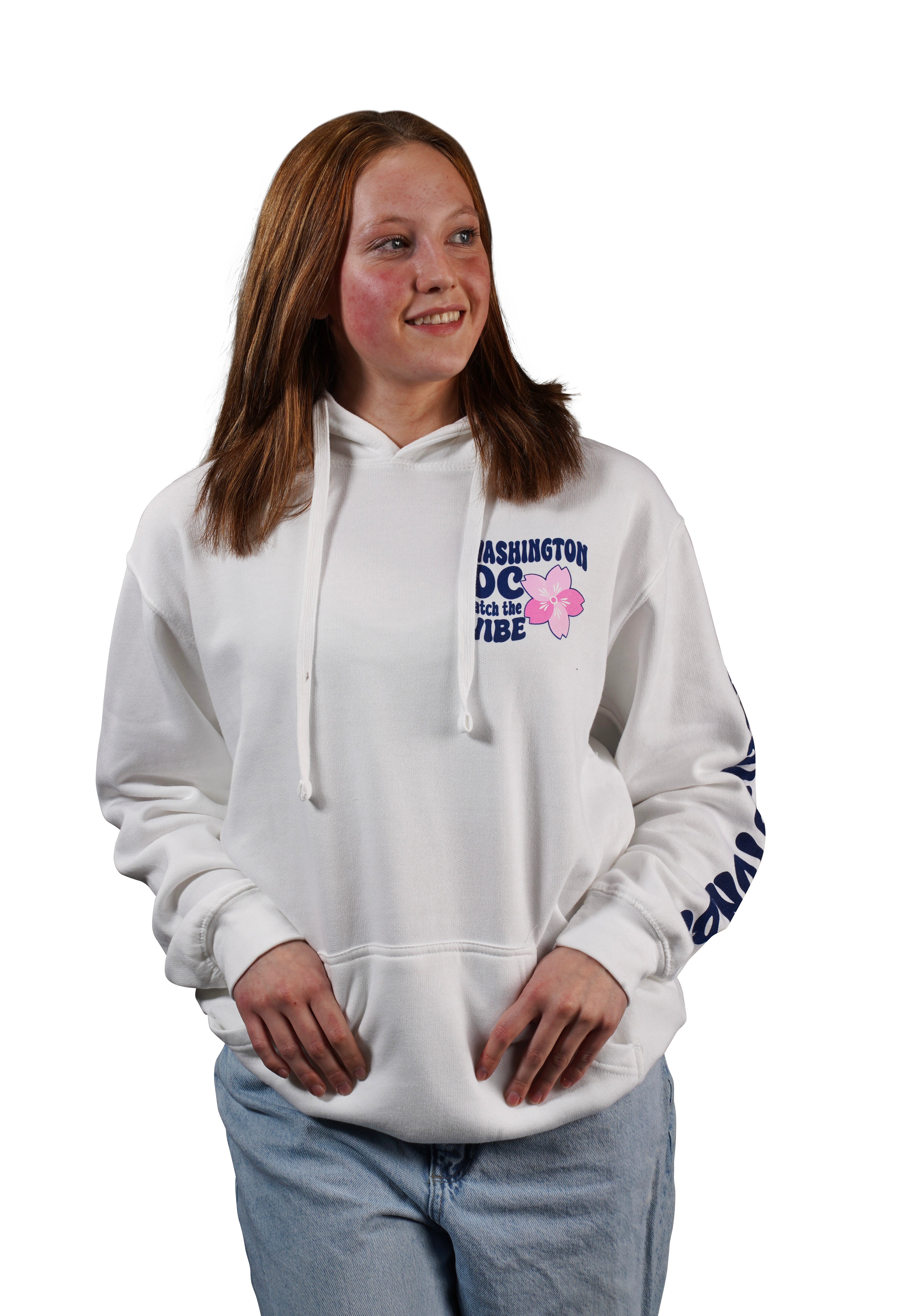 Washington DC Hoodie "Catch the Vibe"