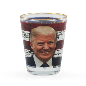 We The People Donald Trump 2024 SHOT GLASS