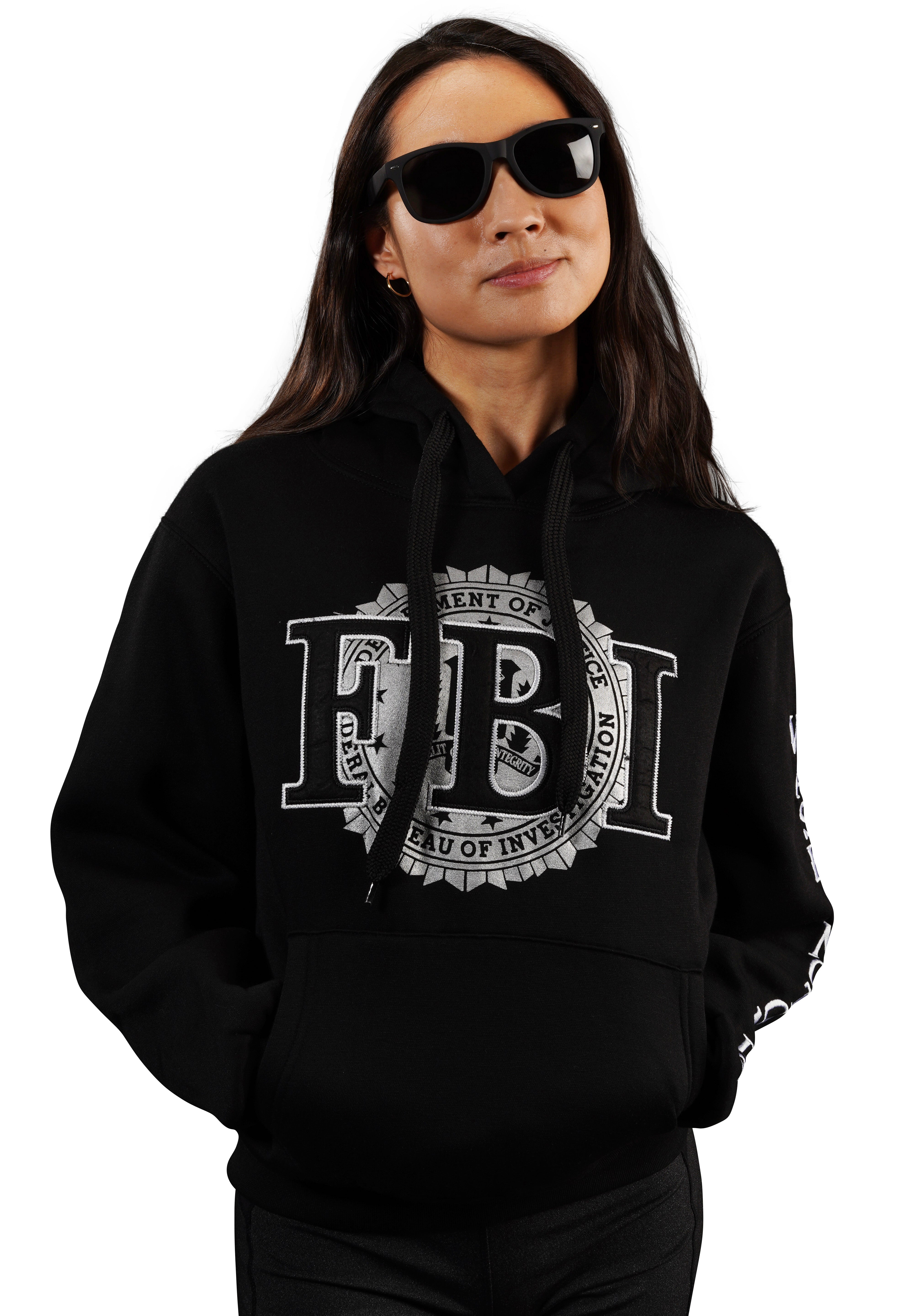 Washington DC Hoodie FBI Seal Logo