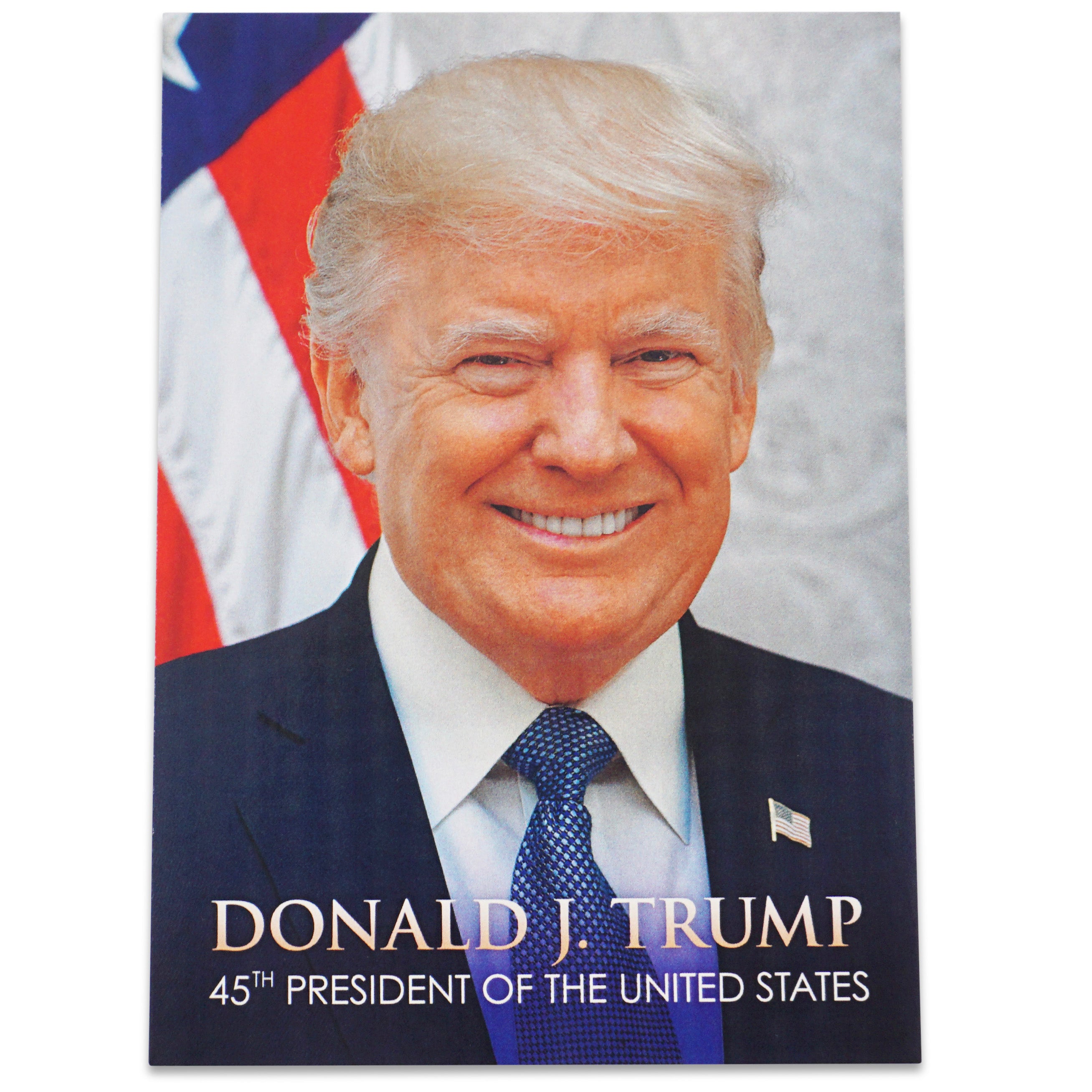 DONALD TRUMP 45TH PRESIDENT POSTCARD