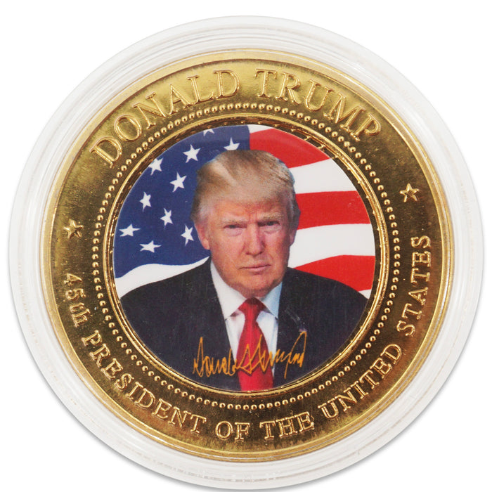 DONALD TRUMP GOLD COIN