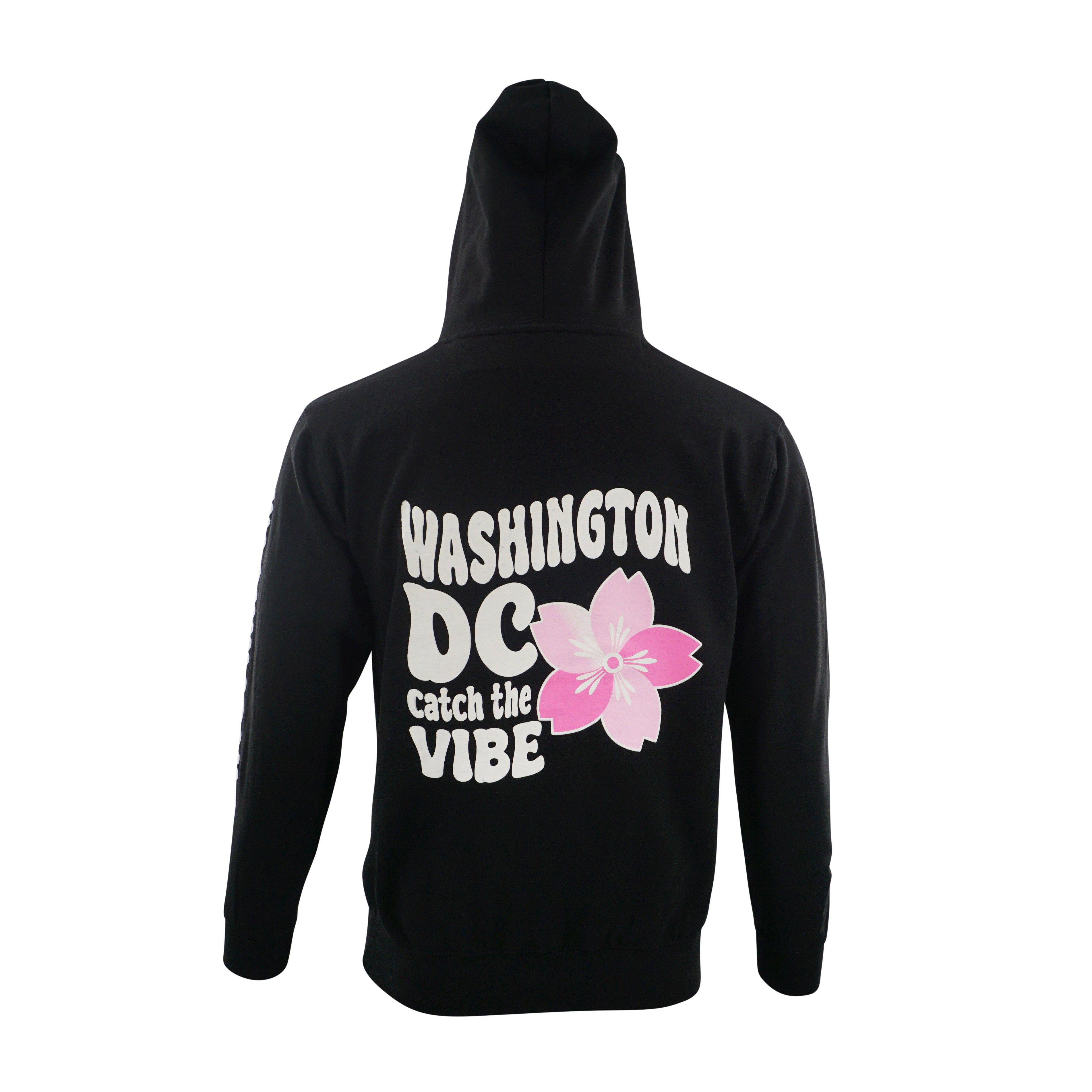 Washington DC Hoodie "Catch the Vibe"
