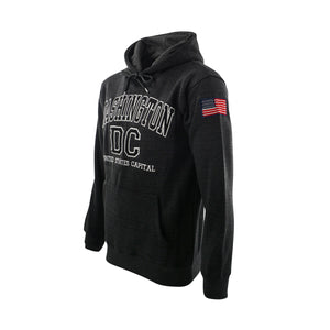 Washington DC Hoodie Sweatshirt Charcoal