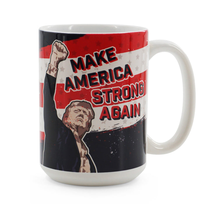 "MAKE AMERICA STRONG AGAIN" COFFEE MUG