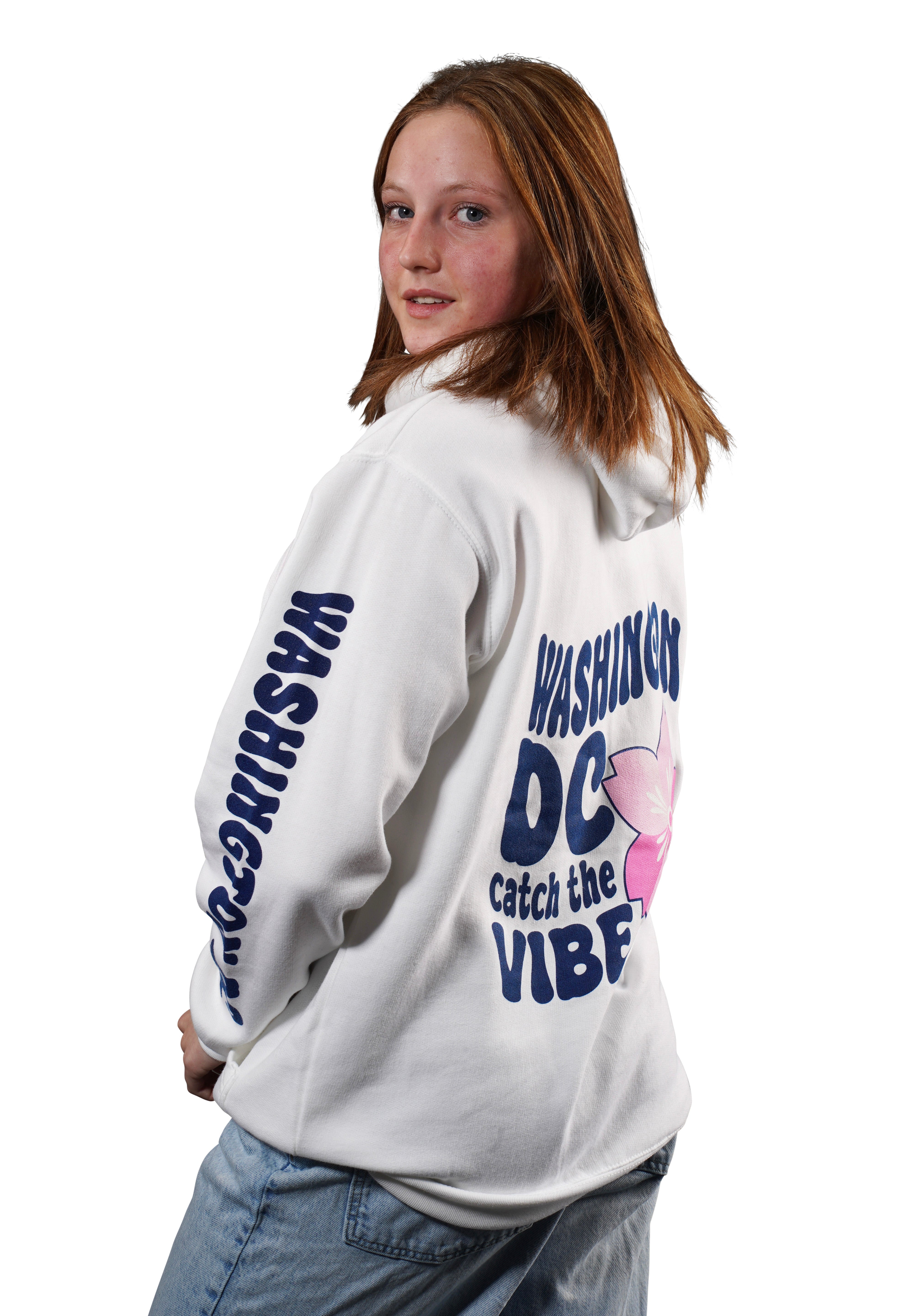 Washington DC Hoodie "Catch the Vibe"