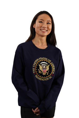 Washington DC Crewneck Seal Navy