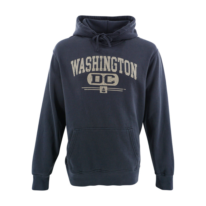 Washington DC Hoodie Super Soft Dyed Denim