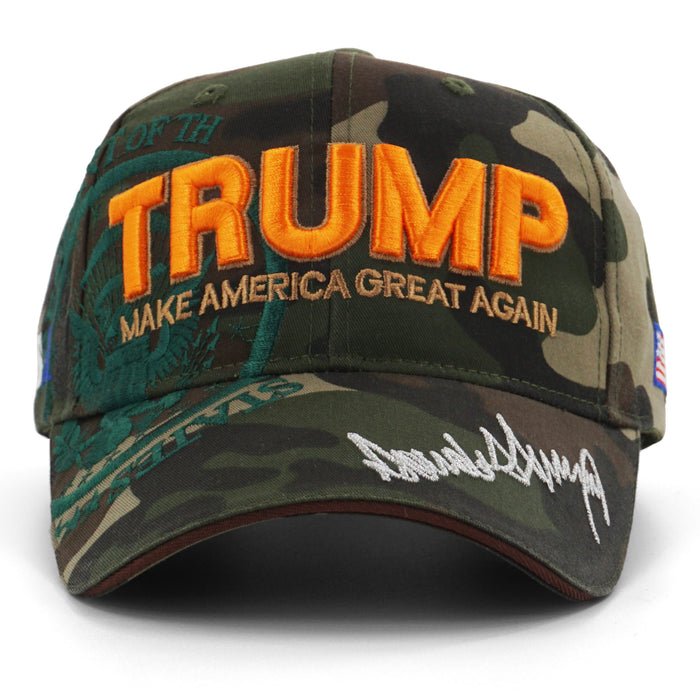 TRUMP MAKE AMERICA GREAT AGAIN CAMO BASEBALL CAP