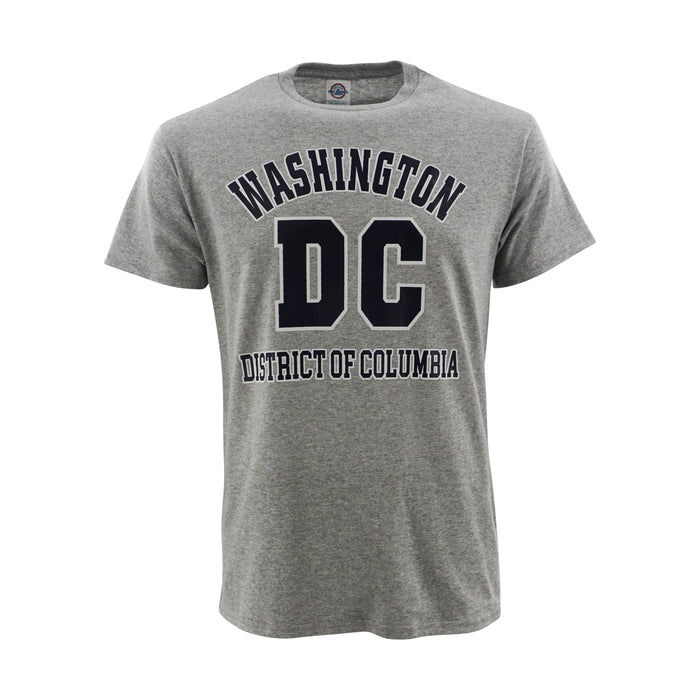 Washington DC Arc Navy Letters T-Shirt