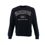 Washington DC United State Capital Embroidered Crewneck