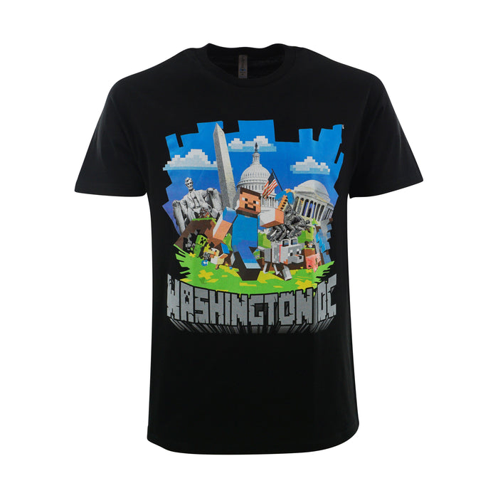 Block Minecraft Washington DC T-Shirt