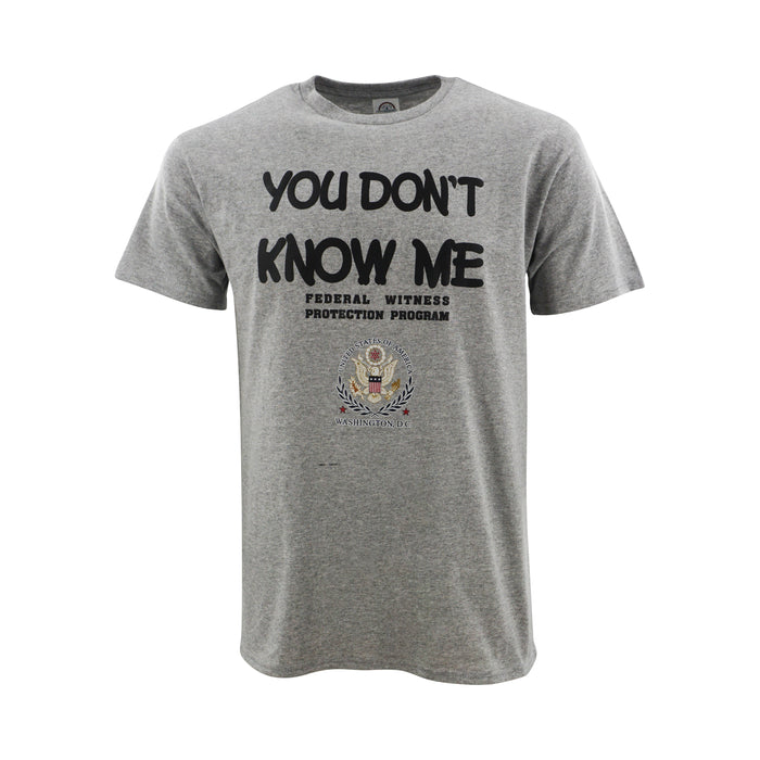 Washington DC You Don't Know Me Gray T-Shirt