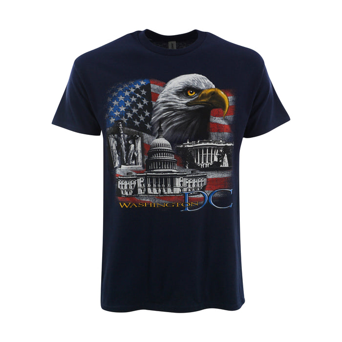 Washington DC T-shirt Eagle Panorama