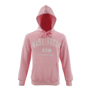 Washington DC Hoodie Sports Design Pink