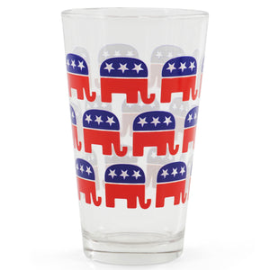 REPUBLICAN PINT GLASS