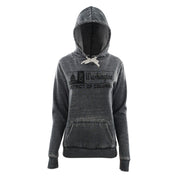 Washington DC Hoodie Vintage Washed Denim or Charcoal