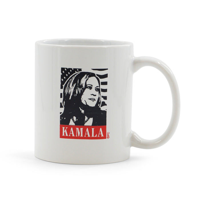 KAMALA BLACK&WHITE COFFEE MUG