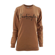 Washington DC Crewneck Ladies Fleece