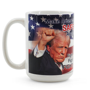 "MAKE AMERICA SAFE AGAIN" COFFEE MUG