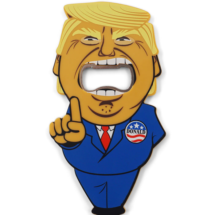 TRUMP BIG BITE MAGNET BOTTLE OPENER