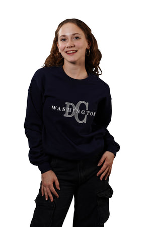 Washington DC Crewneck CKDC Navy