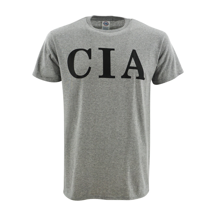 CIA Letter Gray T-Shirt