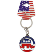 REPUBLICAN METAL KEYCHAIN