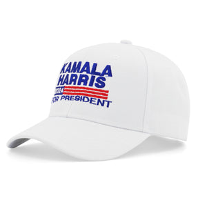 Kamala HARRIS 2024 White BASEBALL CAP