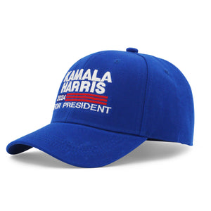 Kamala HARRIS 2024 Royal BLUE BASEBALL CAP