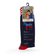 "Make America Even Greater" Democratic Socks