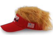 TRUMP HAIR VISOR HAT