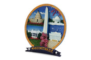Washington, D.C. Monuments Display Plate