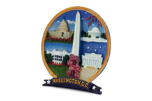 Washington, D.C. Monuments Display Plate