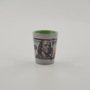 SHOT GLASS $100 BILL