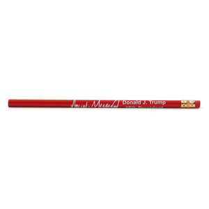 DONALD TRUMP RED PENCIL