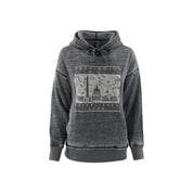 Washington DC Crop Hoodie Vintage Gray or Olive