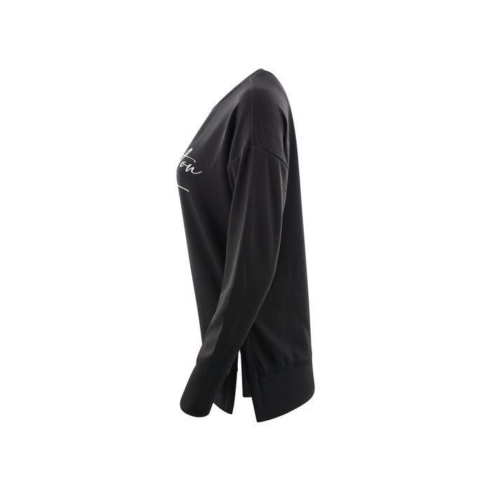 Washington DC Crewneck Ladies Modal Spandex Charcoal