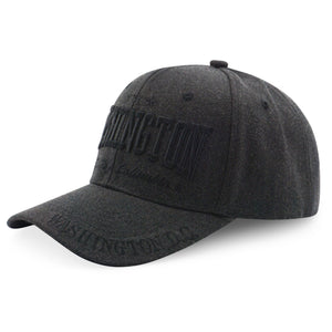 Authentic Washington DC Baseball Cap Deep Black