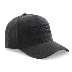 Authentic Washington DC Baseball Cap Deep Black